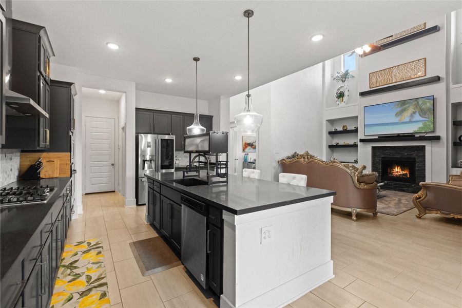 Furnished interior view inside a new home in , Conroe (Image 13). Furnished interior view inside a new home in , Conroe (Image 13).