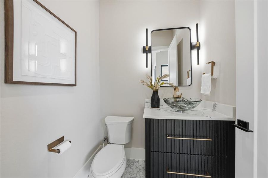 Furnished interior view inside a new home in , Gun Barrel City (Image 26). Furnished interior view inside a new home in , Gun Barrel City (Image 26).