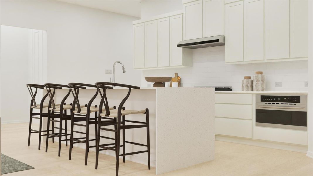 Furnished interior view inside a new home in Anniston, Katy (Image 22).