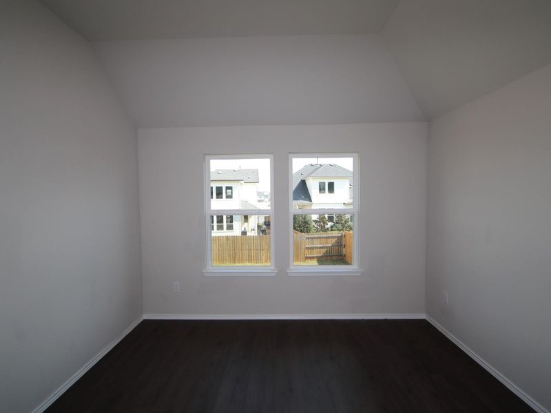 Spacious, unfurnished interior of a new home in Cascades at Onion Creek, Austin (Image 12). Spacious, unfurnished interior of a new home in Cascades at Onion Creek, Austin (Image 12).