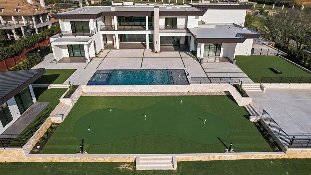 Exterior details and patio area of a home in , Southlake (Image 3).
