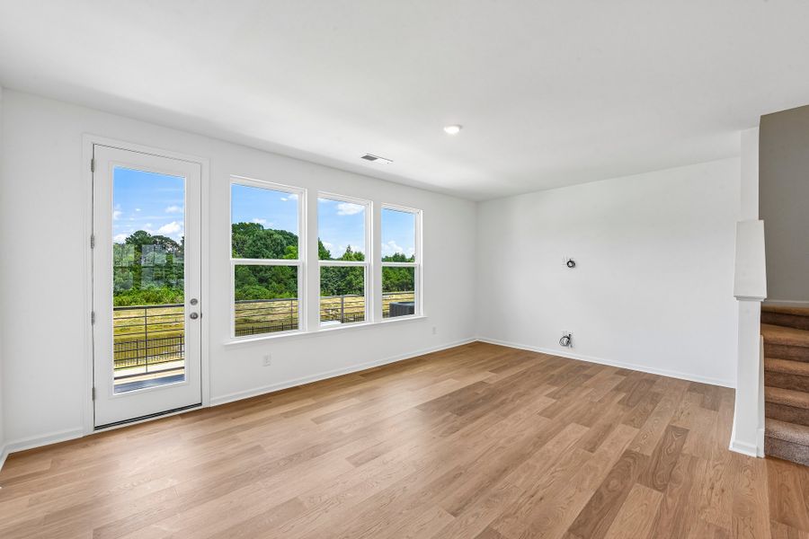 Spacious, unfurnished interior of a new home in Indian Trail Townhomes, Indian Trail (Image 15).