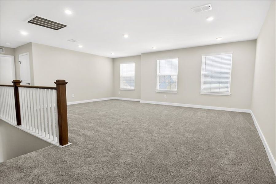 Spacious, unfurnished interior of a new home in Berkeley, Spartanburg (Image 21). Spacious, unfurnished interior of a new home in Berkeley, Spartanburg (Image 21).