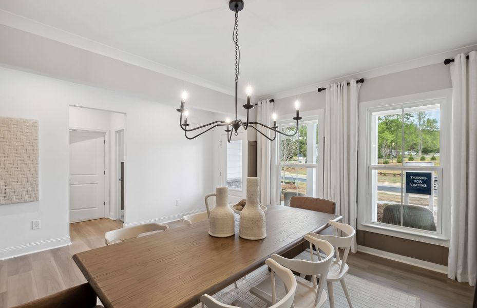 Furnished interior view inside a new home in Hamilton Place, Cartersville (Image 16).