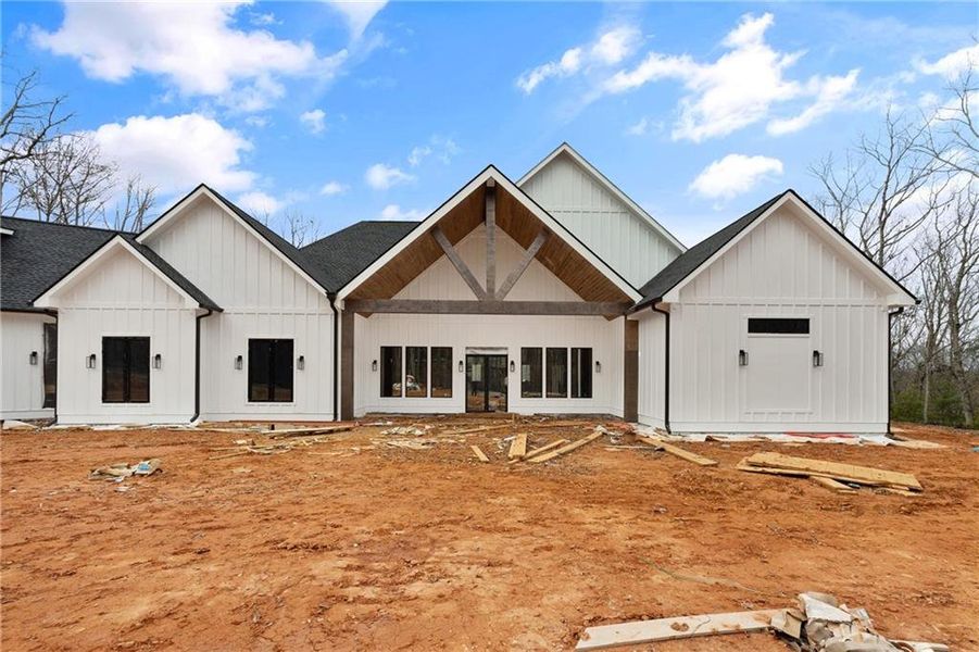 In-progress construction of a new home in , Dawsonville, GA (Image 13).