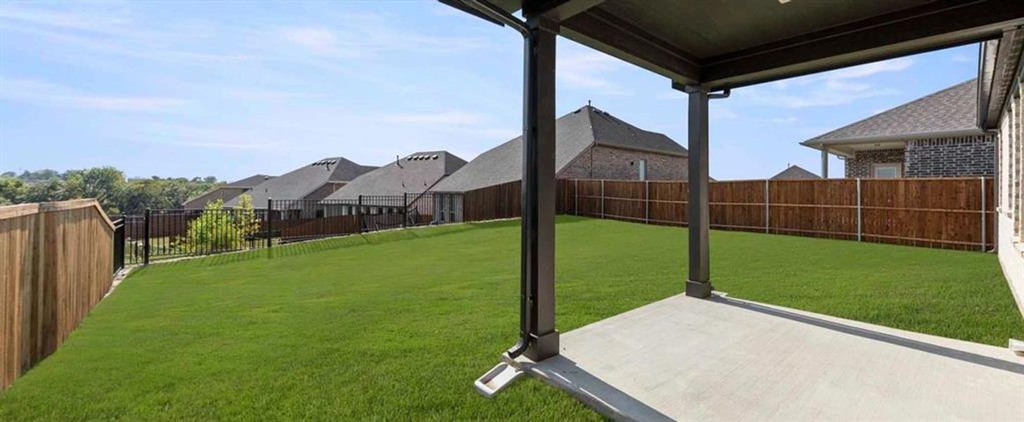 Covered Patio & Backyard Covered Patio & Backyard