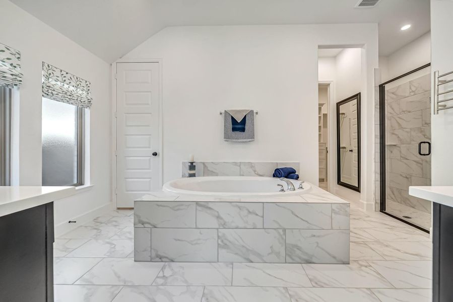 Furnished interior view inside a new home in Woodforest, Montgomery (Image 8).