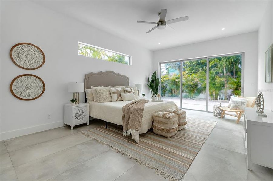 Furnished interior view inside a new home in , Sarasota (Image 16).