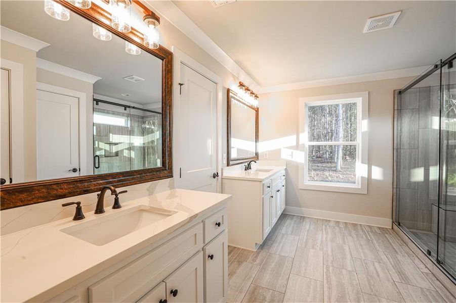 Furnished interior view inside a new home in , Jefferson (Image 18).