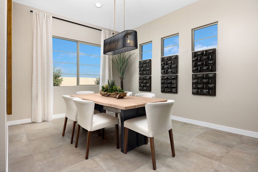 Representative furnished interior of a home built from the Lilac by Mattamy Homes in White Tank Vistas, Waddell (Image 9).