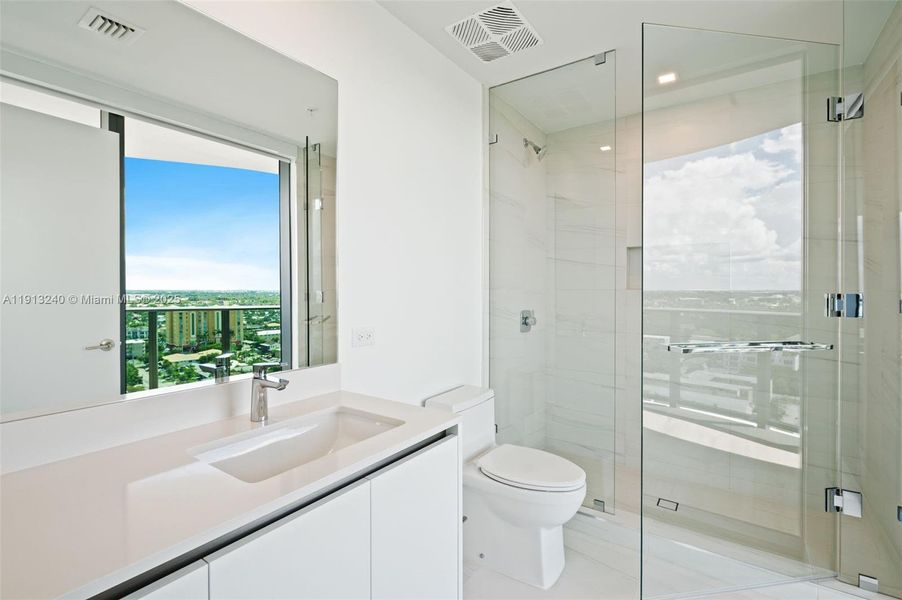 Furnished interior view inside a new home in , Pompano Beach (Image 11).