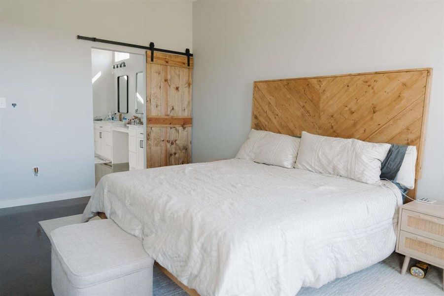 Furnished interior view inside a new home in , Elm Mott (Image 9).