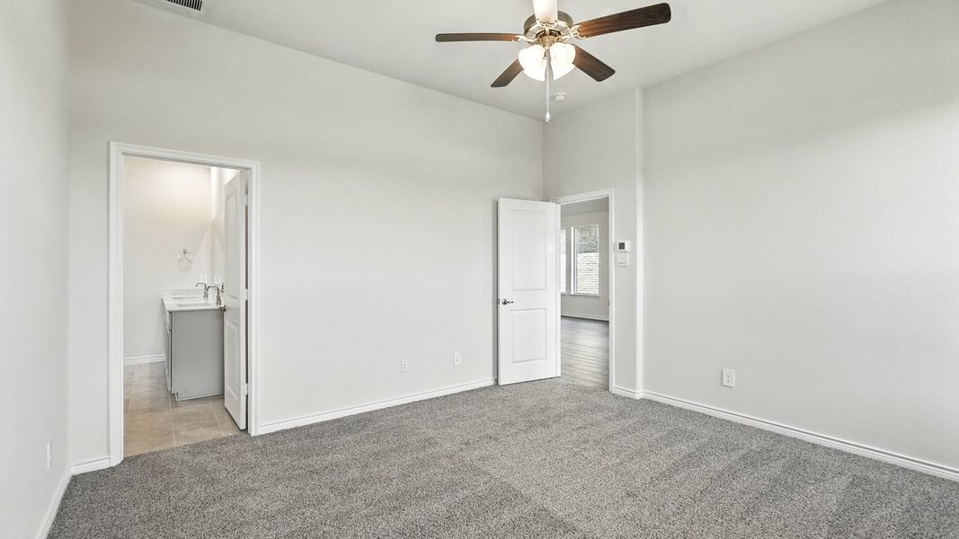 Representative unfurnished interior of a home built from the Vail by D.R. Horton in Madera, Royse City (Image 23). Representative unfurnished interior of a home built from the Vail by D.R. Horton in Madera, Royse City (Image 23).