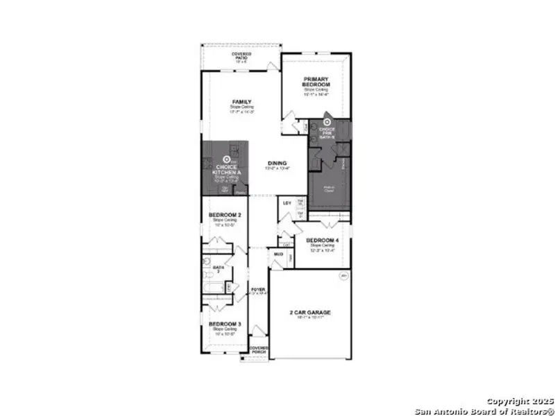 2D floor plan layout of this home in Hunter's Ranch, San Antonio, TX (Image 3). 2D floor plan layout of this home in Hunter's Ranch, San Antonio, TX (Image 3).