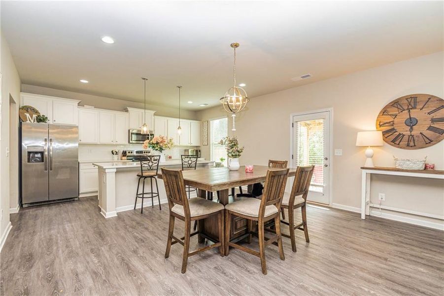 Furnished interior view inside a new home in Vineyard Park, Griffin (Image 9). Furnished interior view inside a new home in Vineyard Park, Griffin (Image 9).