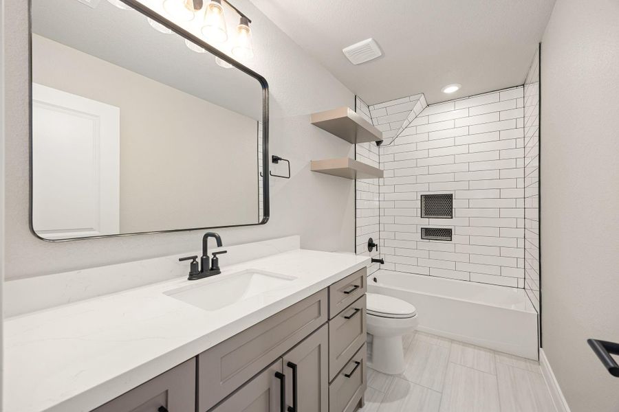Furnished interior view inside a new home in , Waller (Image 17).