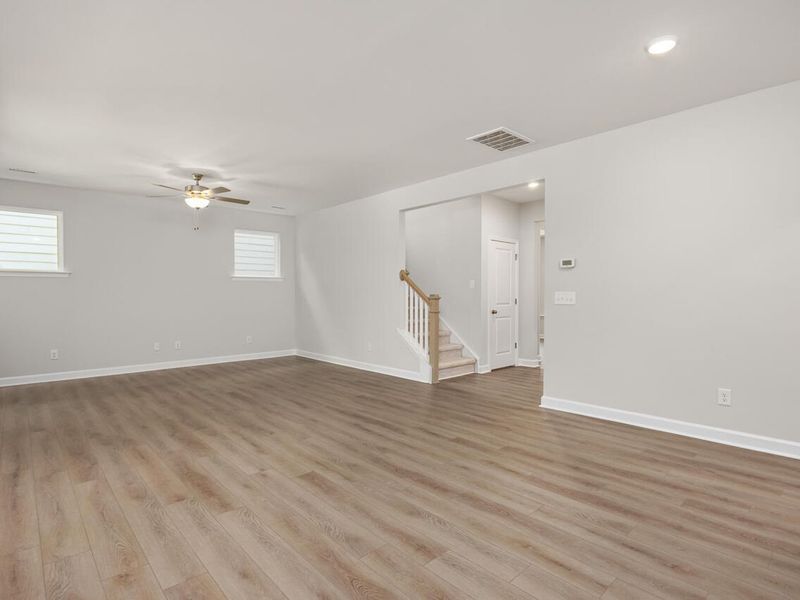 Spacious, unfurnished interior of a new home in Sage on North Main, Wake Forest (Image 17).