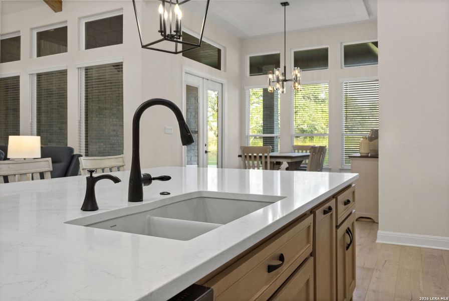 Close-up of interior finishes inside a home in Waldsanger, New Braunfels (Image 21).