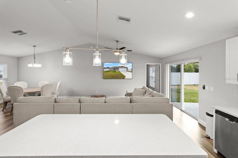 Furnished interior view inside a new home in , Ocala (Image 39).