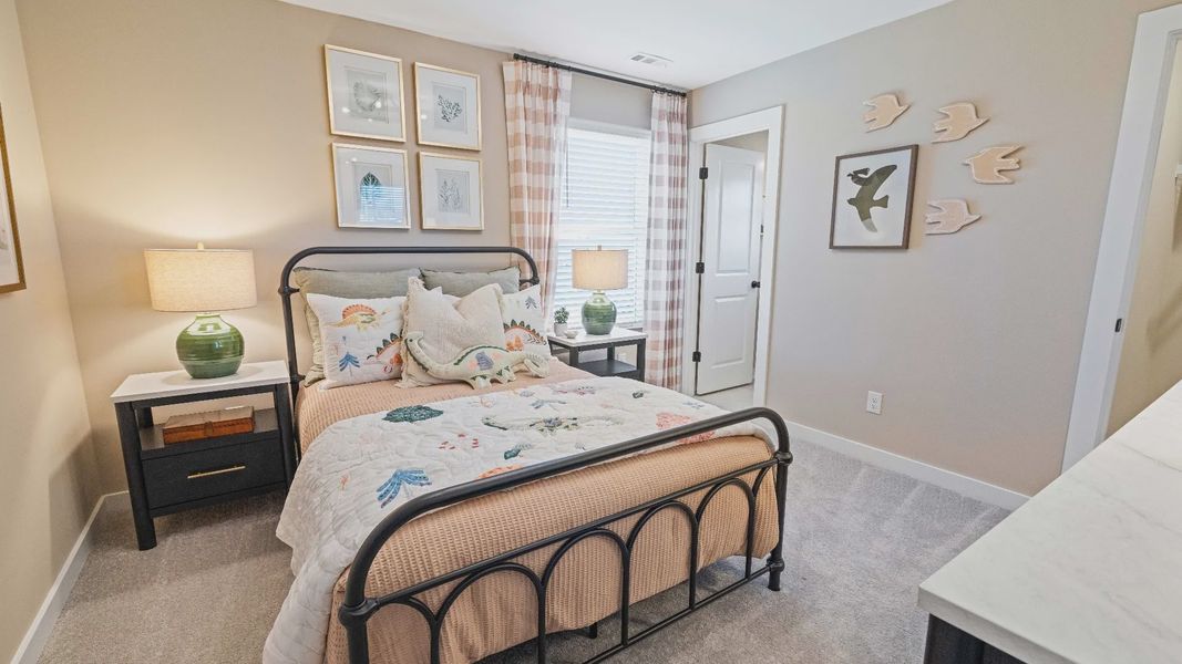 Furnished interior view inside a new home in Cottages of Bearwood, Mount Pleasant (Image 31).