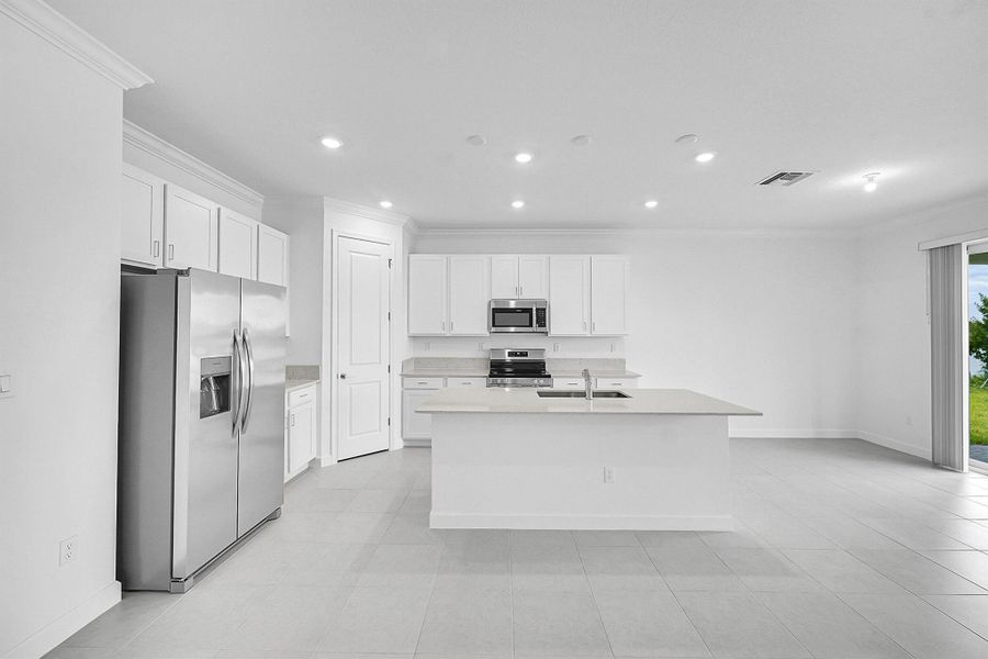 Furnished interior view inside a new home in Seagrove: The Indies, Fort Pierce (Image 3).
