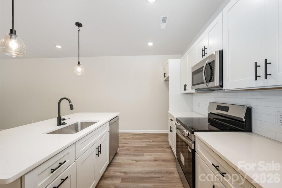 Furnished interior view inside a new home in , Charlotte (Image 5).
