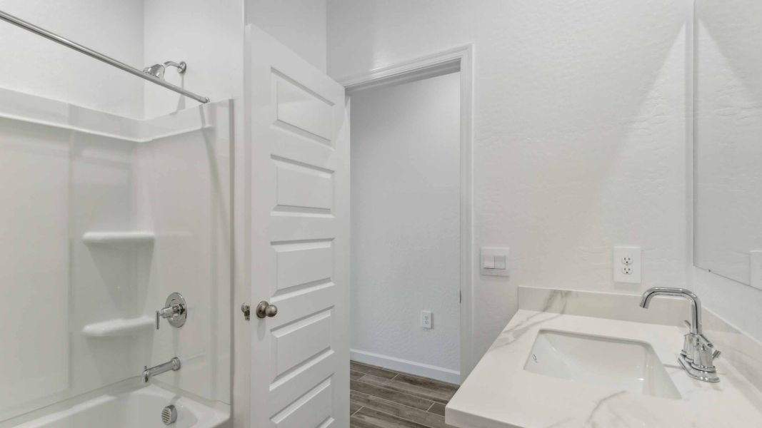 Furnished interior view inside a new home in Radiance at Superstition Vistas, Apache Junction (Image 16).