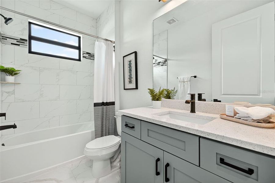 Furnished interior view inside a new home in , Lehigh Acres (Image 18).