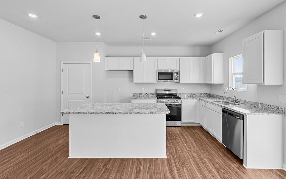 Furnished interior view inside a new home in Hanes Lake, Winston-Salem (Image 8).