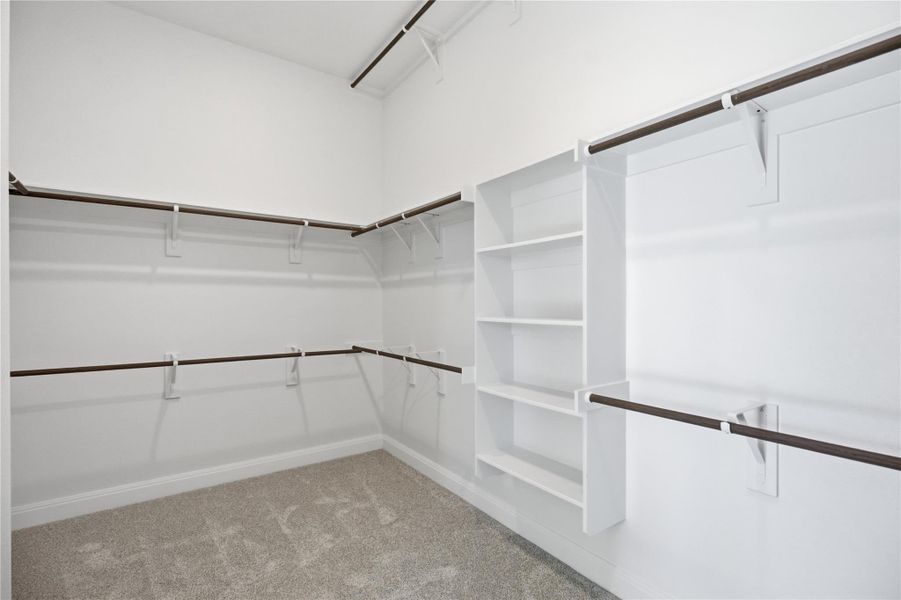 Spacious, unfurnished interior of a new home in Oaks at San Gabriel, Georgetown (Image 16).