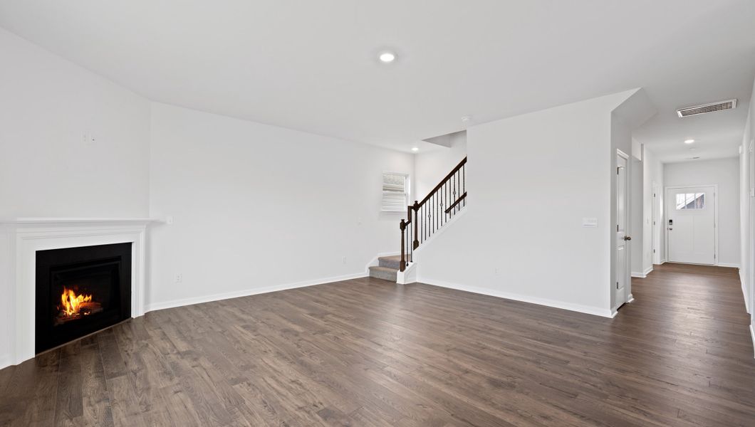 Spacious, unfurnished interior of a new home in Durbin Meadows Traditions, Fountain Inn (Image 21). Spacious, unfurnished interior of a new home in Durbin Meadows Traditions, Fountain Inn (Image 21).
