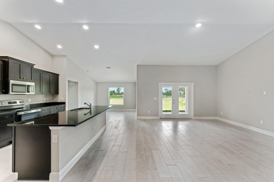 Furnished interior view inside a new home in , Loxahatchee (Image 4).