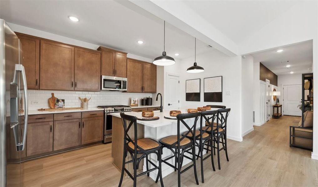 Furnished interior view inside a new home in Caldwell Lakes, Dallas (Image 10).