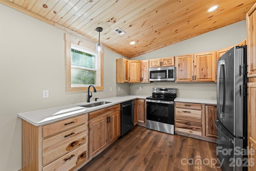 Furnished interior view inside a new home in , Whittier (Image 8).