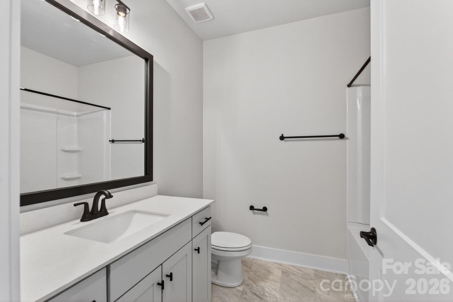 Furnished interior view inside a new home in Crystal Village, Albemarle (Image 5).