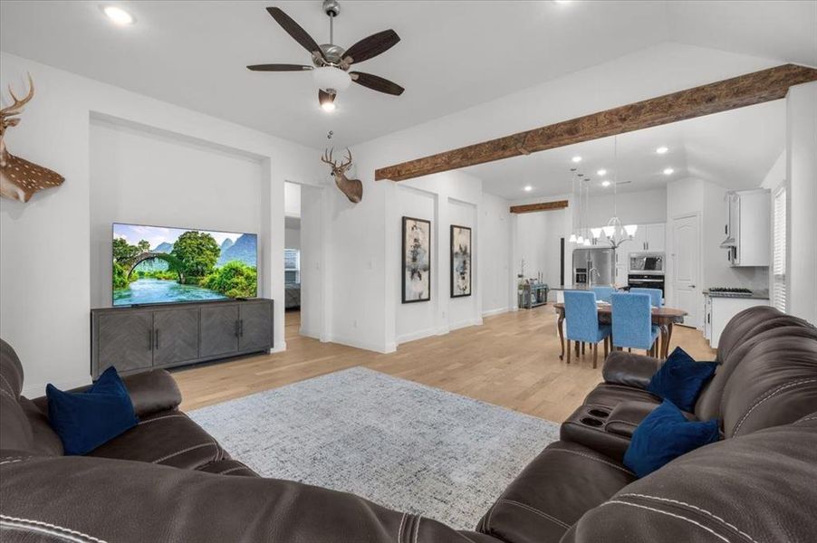 Furnished interior view inside a new home in Marine Creek Ranch, Fort Worth (Image 11).