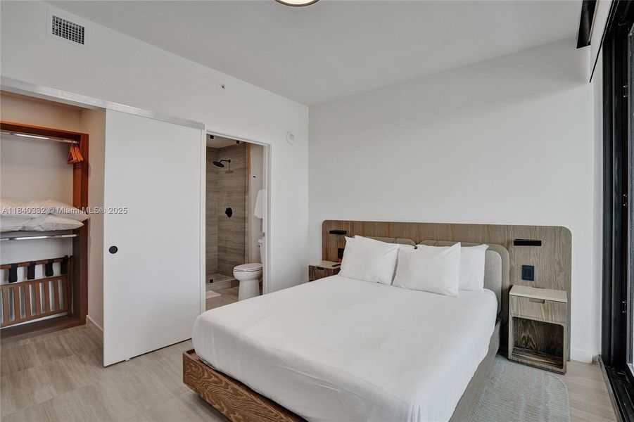 Furnished interior view inside a new home in , Miami Beach (Image 7).