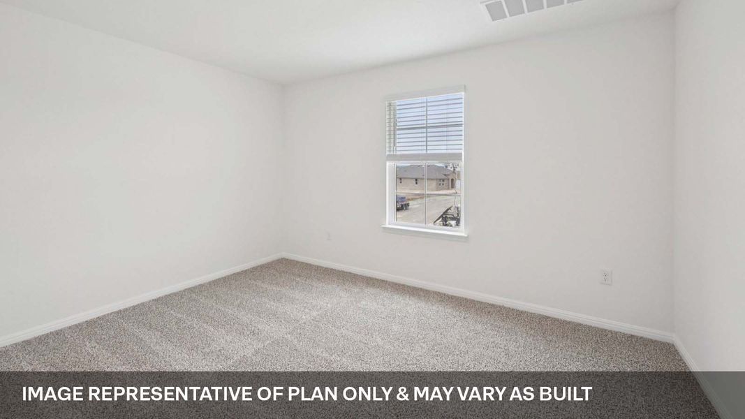 Representative unfurnished interior of a home built from the The Ozark by D.R. Horton in Bar W Ranch, Leander (Image 26).