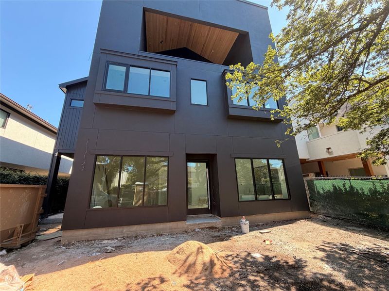 In-progress construction of a new home in , Houston, TX (Image 4).