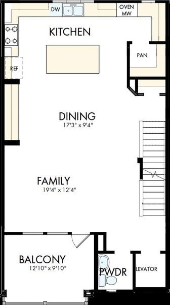 2D floor plan layout of this home in Emerald Landing at Waterside at Lakewood Ranch – City Homes, Sarasota, FL (Image 3). 2D floor plan layout of this home in Emerald Landing at Waterside at Lakewood Ranch – City Homes, Sarasota, FL (Image 3).