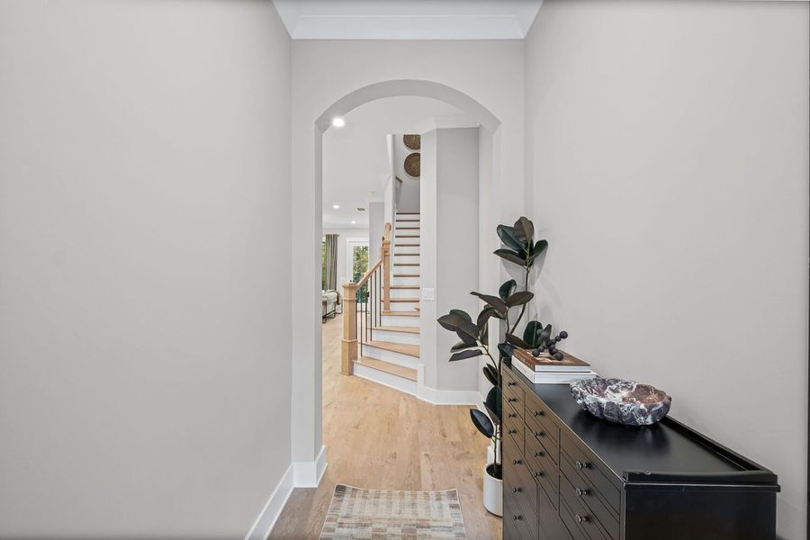 Representative furnished interior of a home built from the The Kennedy by JW Collection in Devin's Shire, Kennesaw (Image 5).