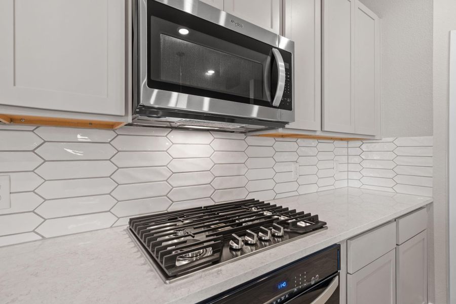 Close-up of interior finishes inside a home in Windrose Green 50', Angleton (Image 15).