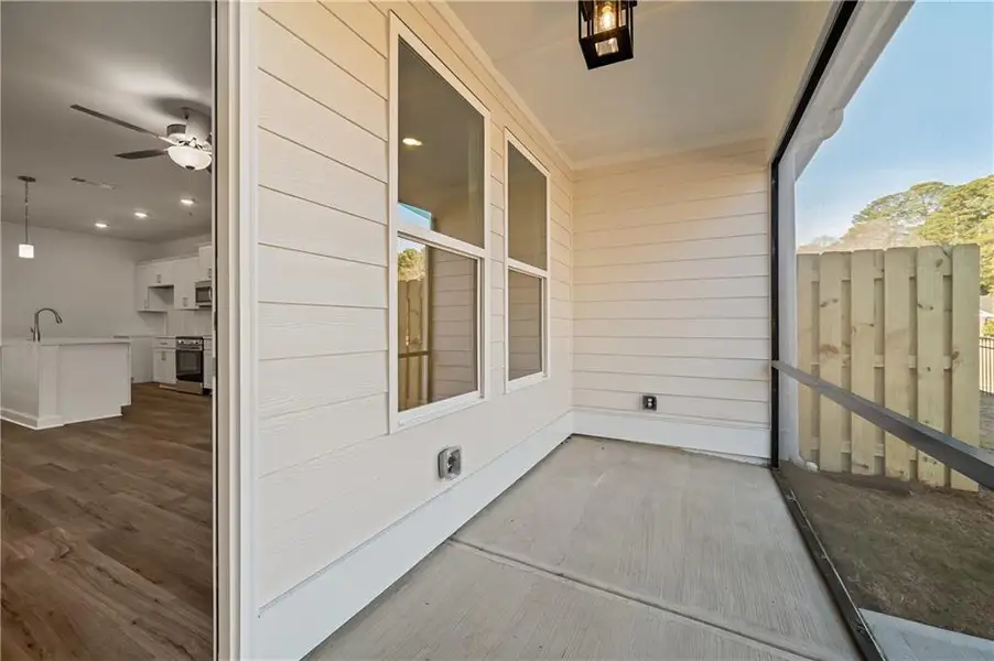 Exterior details and patio area of a home in Harmony Walk, Cartersville (Image 2). Exterior details and patio area of a home in Harmony Walk, Cartersville (Image 2).
