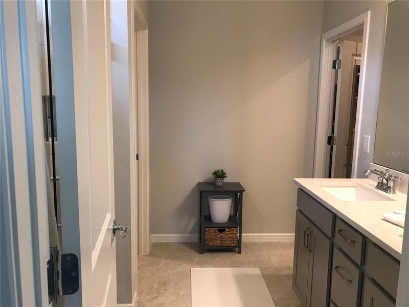 Furnished interior view inside a new home in Del Webb Stone Creek, Ocala (Image 9).