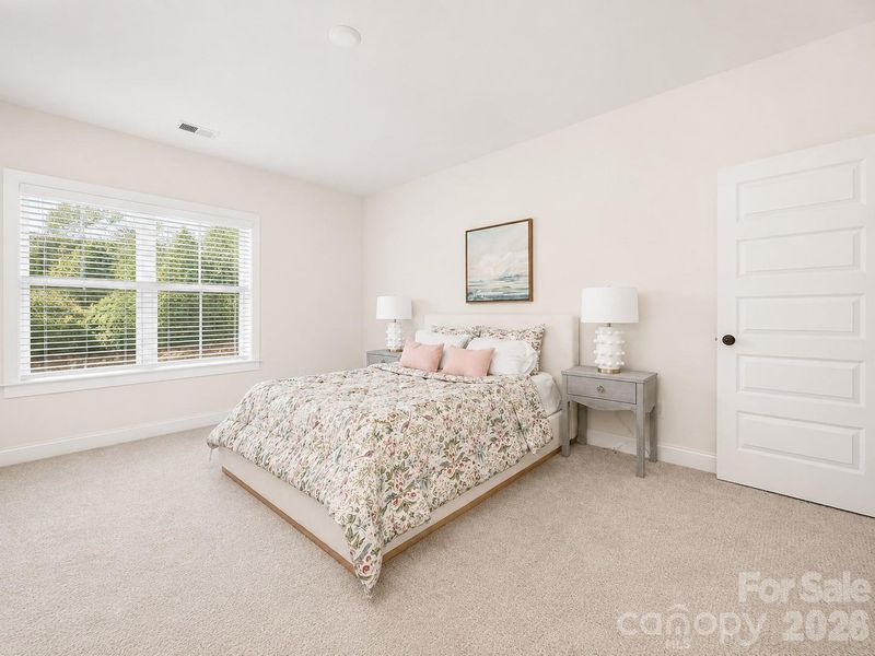 Furnished interior view inside a new home in , Charlotte (Image 24). Furnished interior view inside a new home in , Charlotte (Image 24).