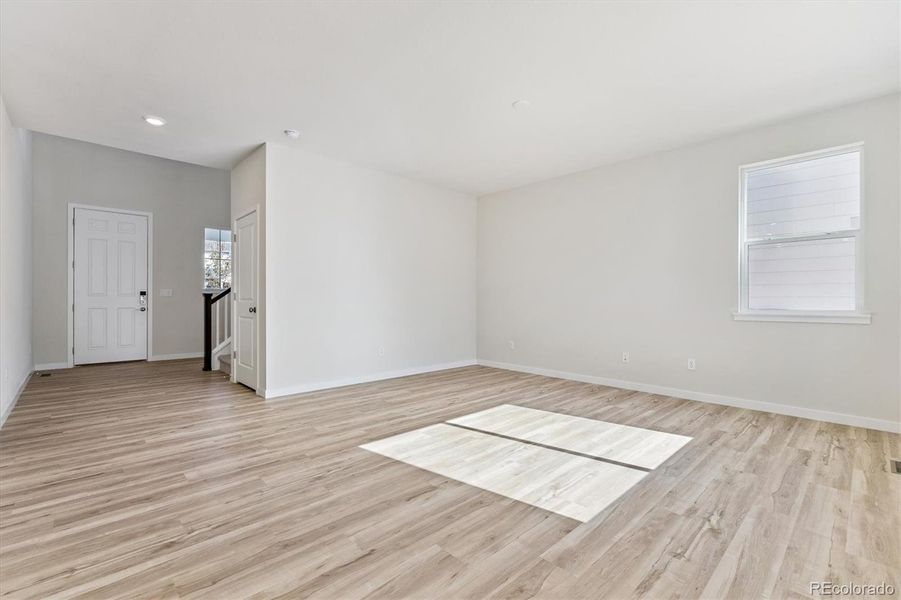 Spacious, unfurnished interior of a new home in Floret Collection at Parkdale Commons, Lafayette (Image 14).