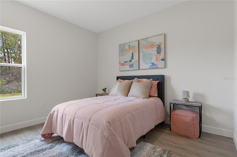 Furnished interior view inside a new home in , Dunnellon (Image 17).