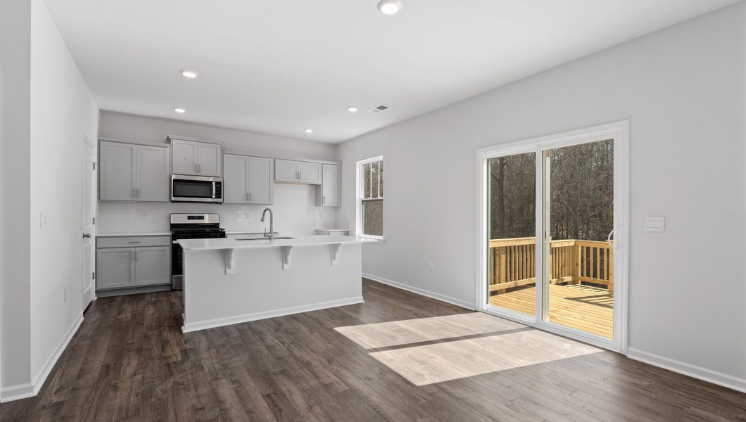 Furnished interior view inside a new home in Spring Ridge, Anderson (Image 13).