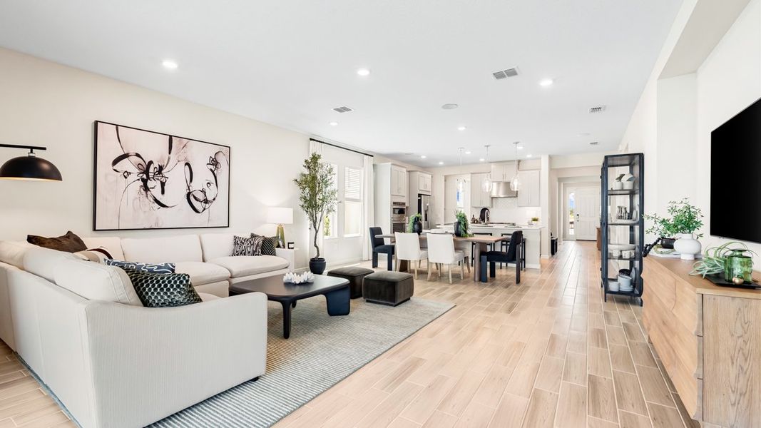 Furnished interior view inside a new home in Firethorn, Parrish (Image 15).