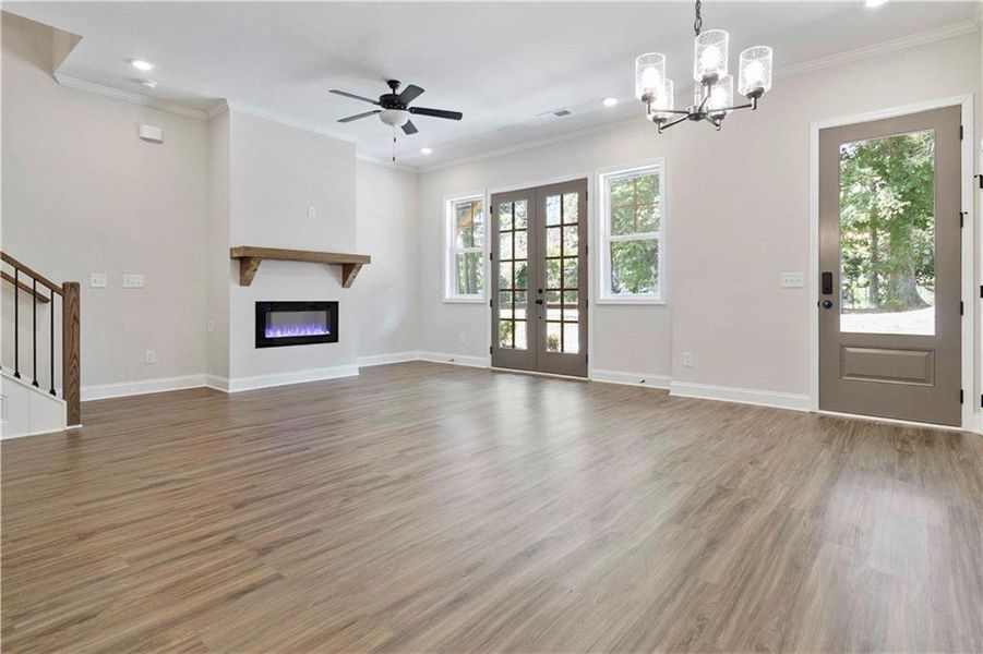 Spacious, unfurnished interior of a new home in Serenity, Hapeville (Image 11).